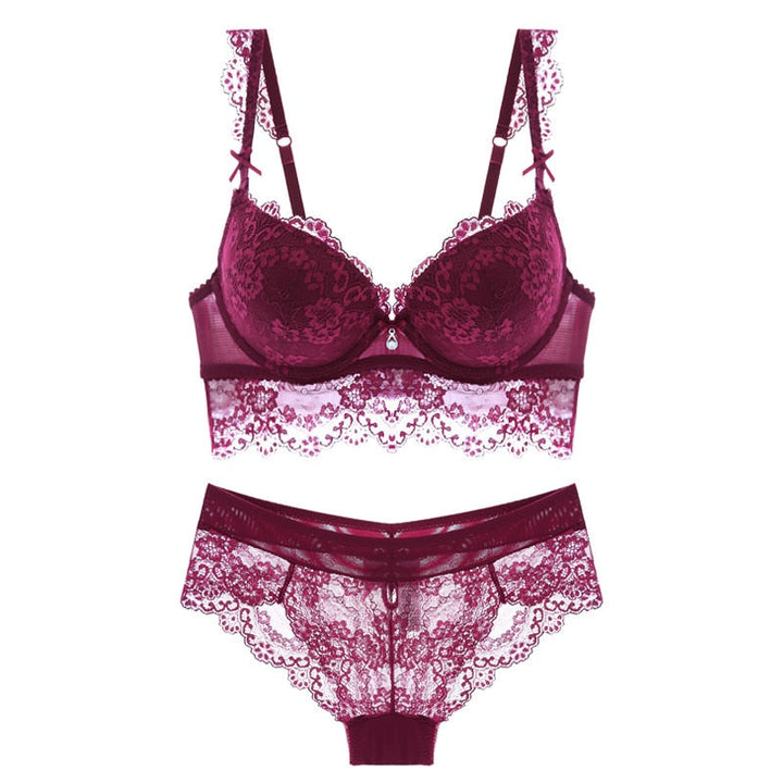 Lingerie en dentelle ajustable