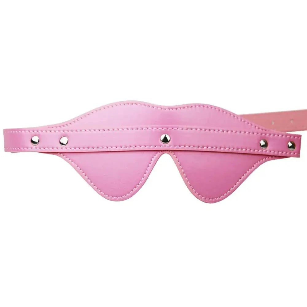 Masque pour les yeux en cuir