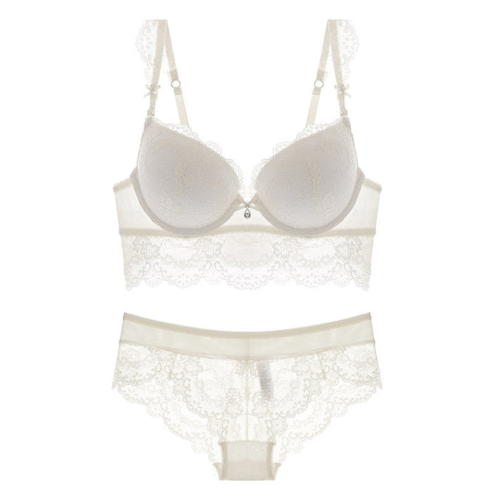 Lingerie en dentelle ajustable