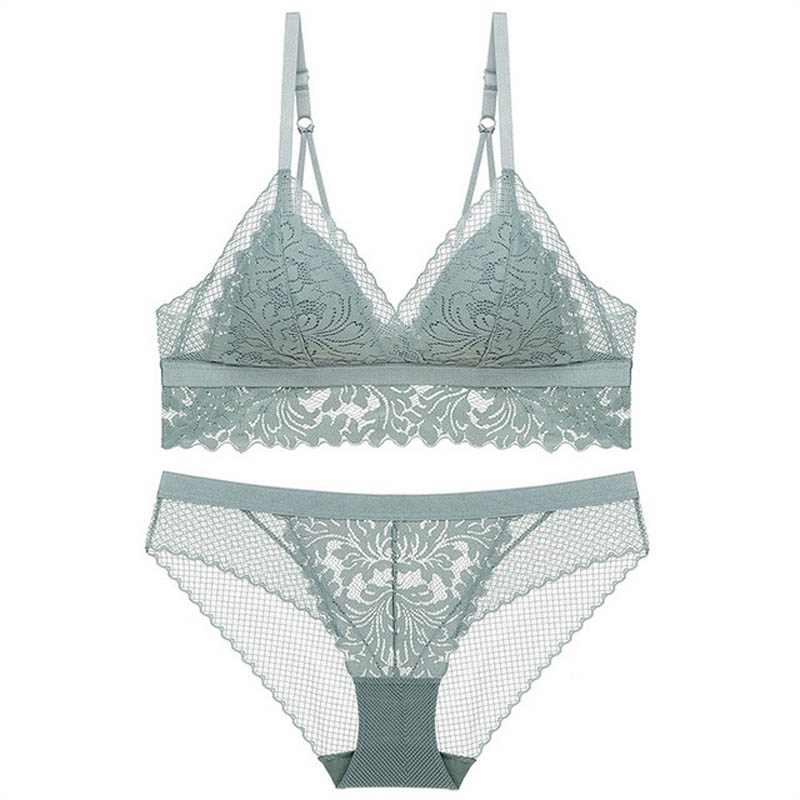Ensemble de lingerie à dentelle décorative
