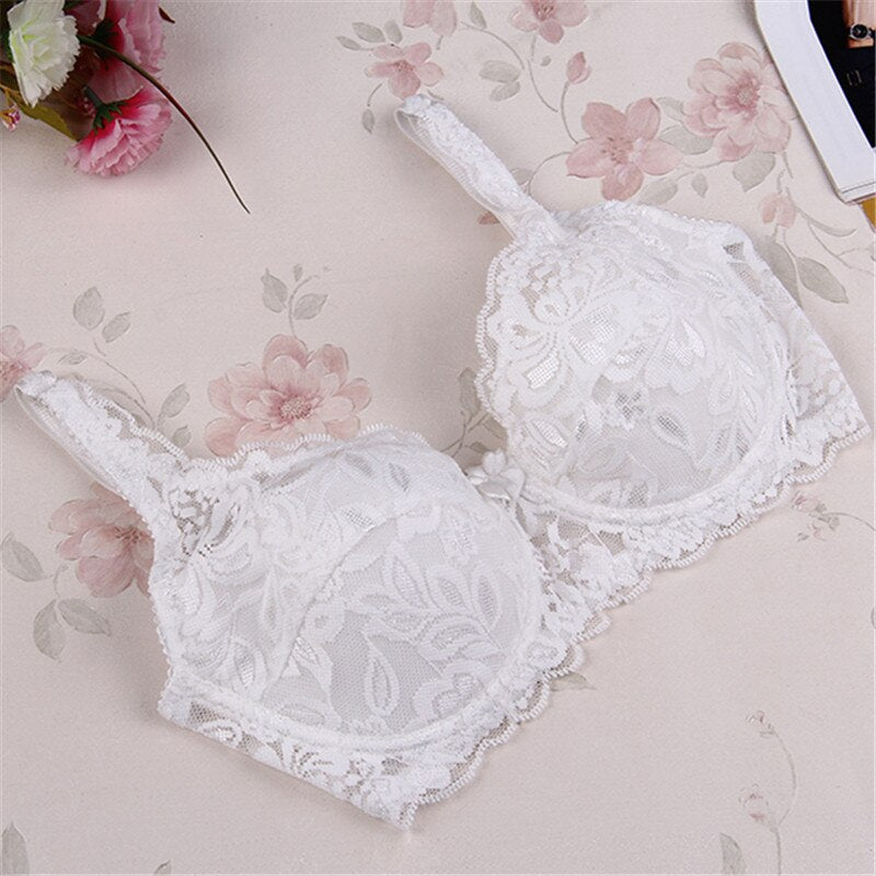 Soutien-gorge en dentelle à armatures