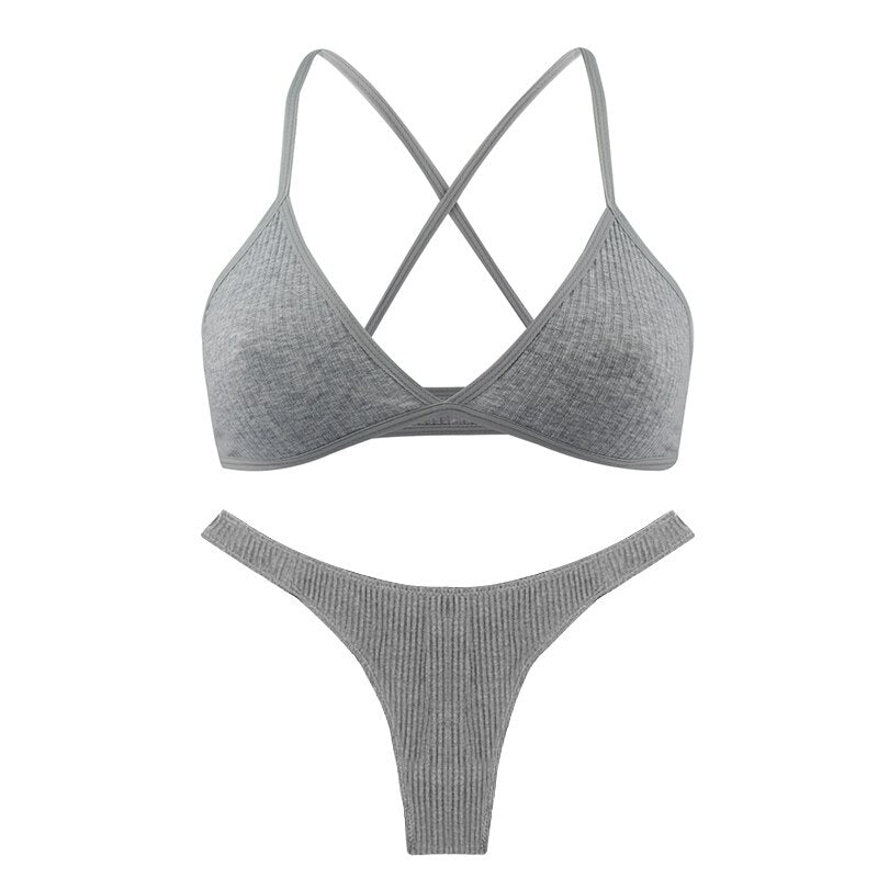 Ensemble de lingerie en coton