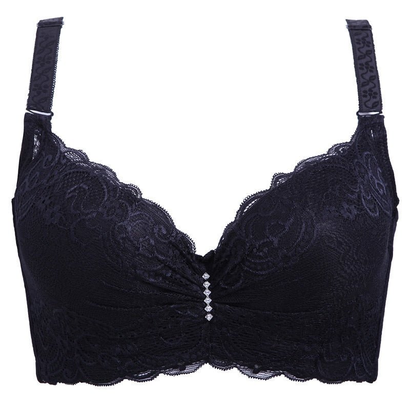 Soutien-gorge push-up à strass