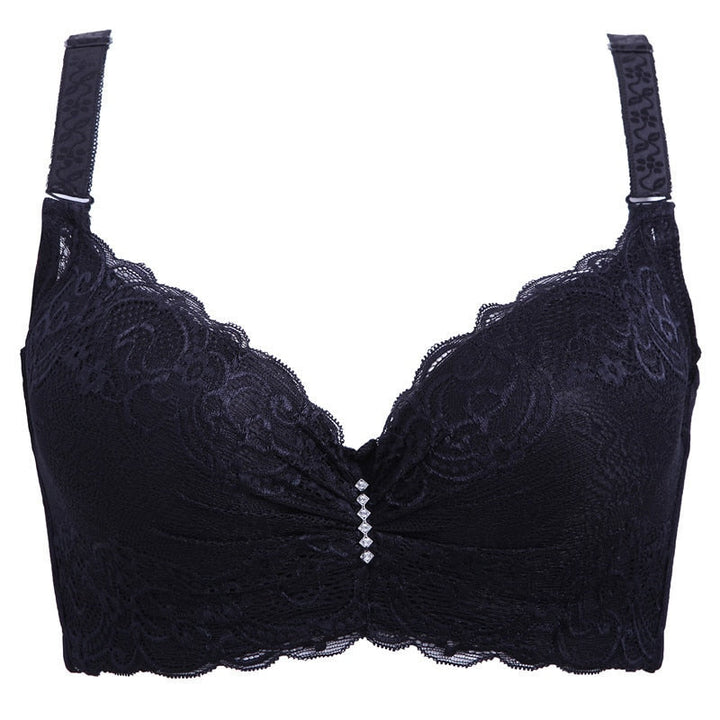 Soutien-gorge push-up à strass