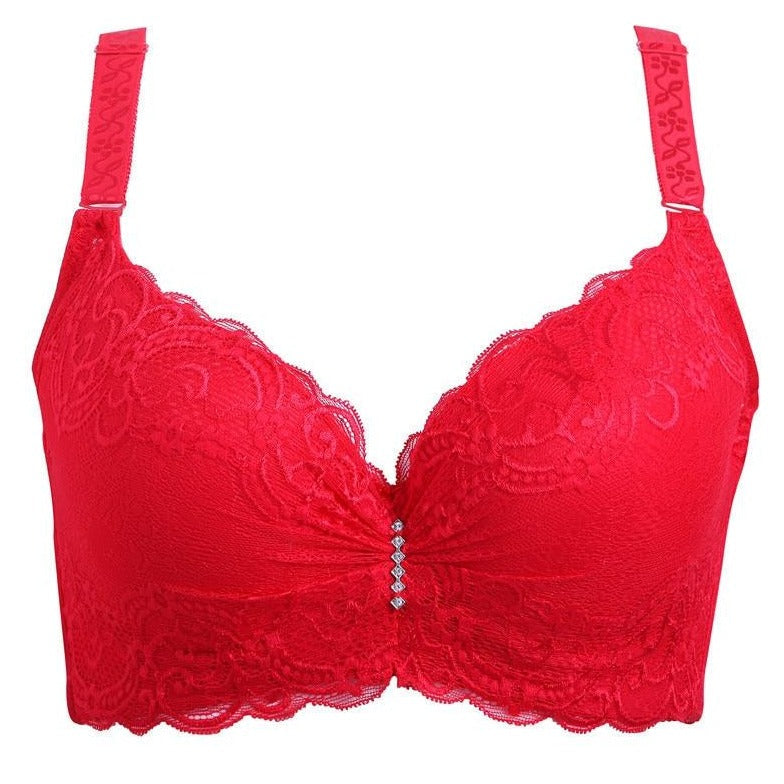 Soutien-gorge push-up à strass