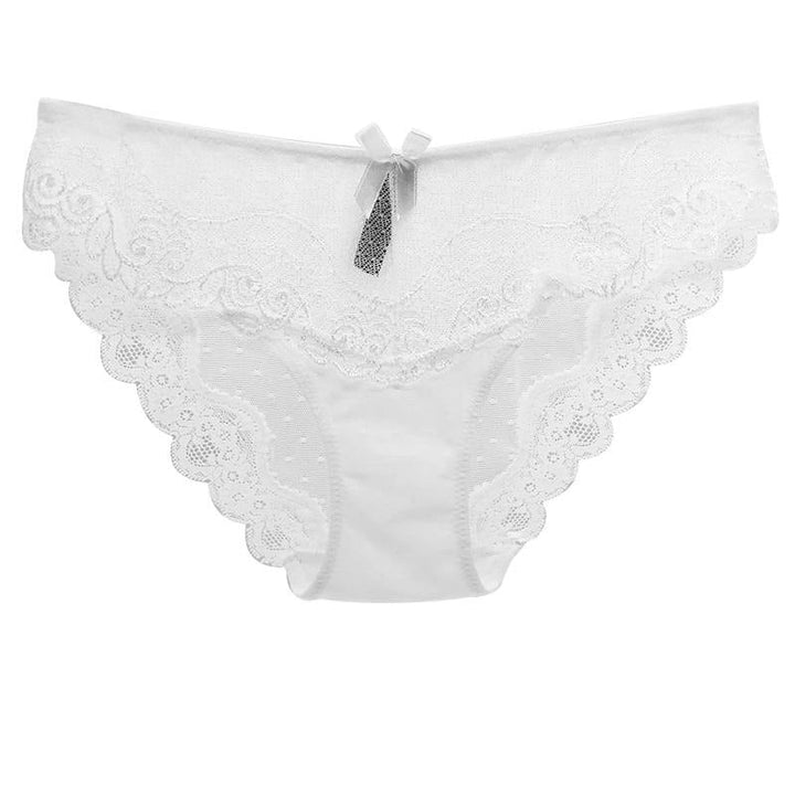 Culottes en dentelle à nœud
