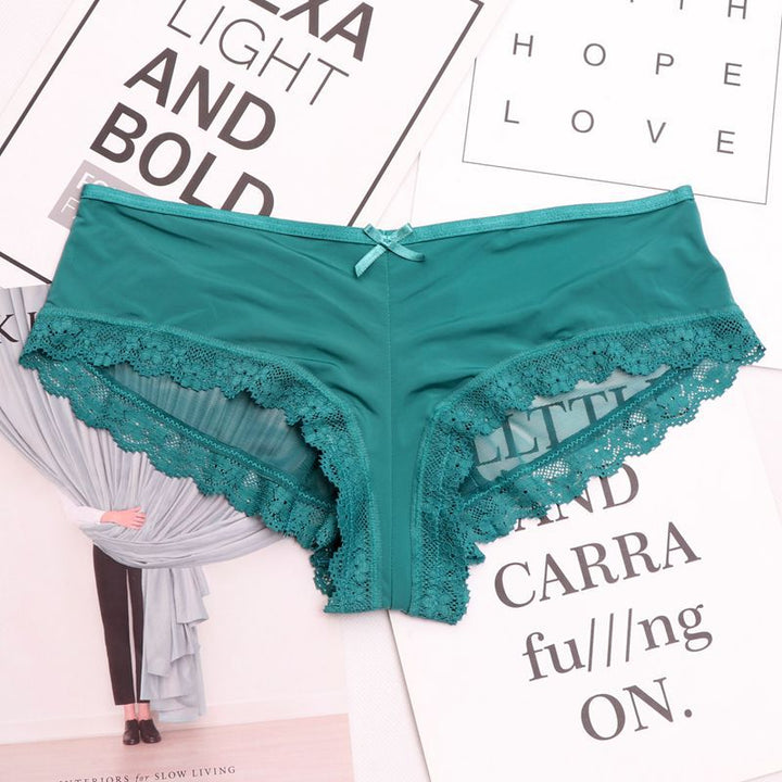 Culottes à dentelle décorative