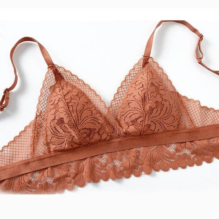 Ensemble de lingerie à dentelle décorative
