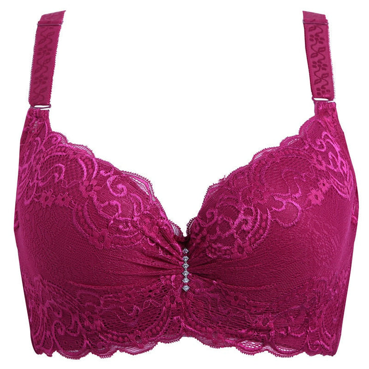 Soutien-gorge push-up à strass