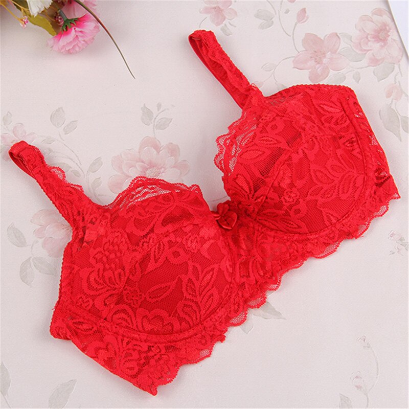 Soutien-gorge en dentelle à armatures