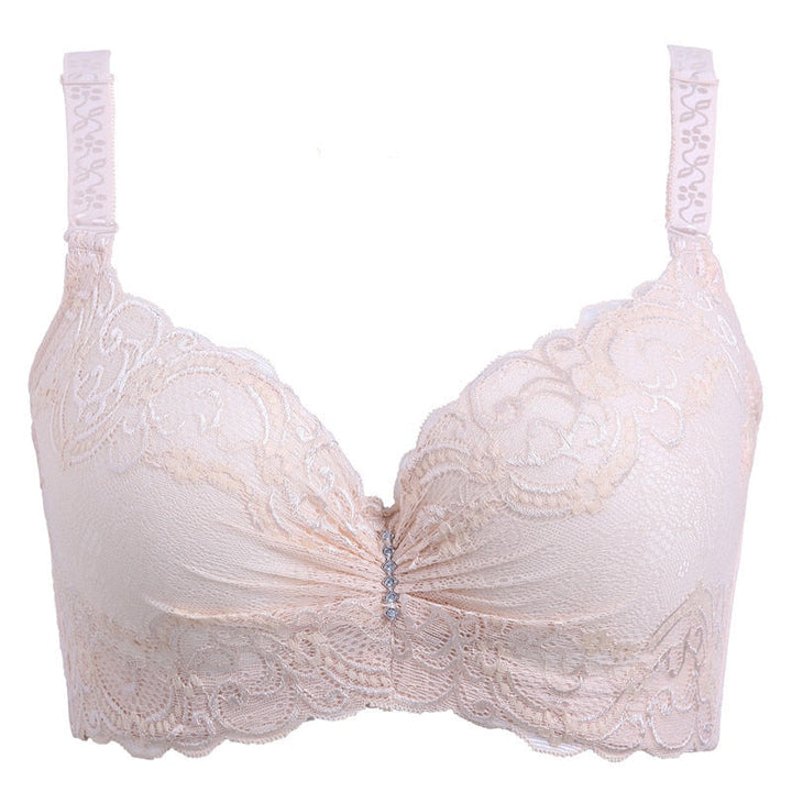 Soutien-gorge push-up à strass