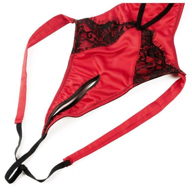 Ensemble de lingerie de soirée à nœuds
