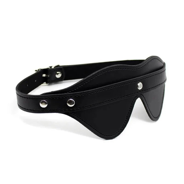 Masque pour les yeux en cuir