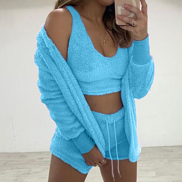 Ensemble en maille 3 pièces