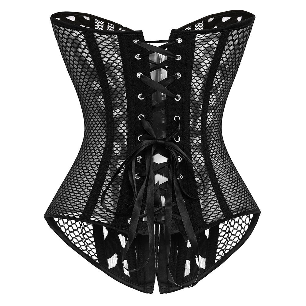 Corset à motif ornemental raffiné