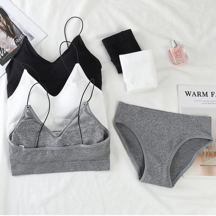 Ensemble de lingerie en coton
