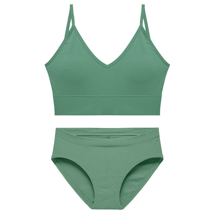 Ensemble de lingerie de sport sans coutures