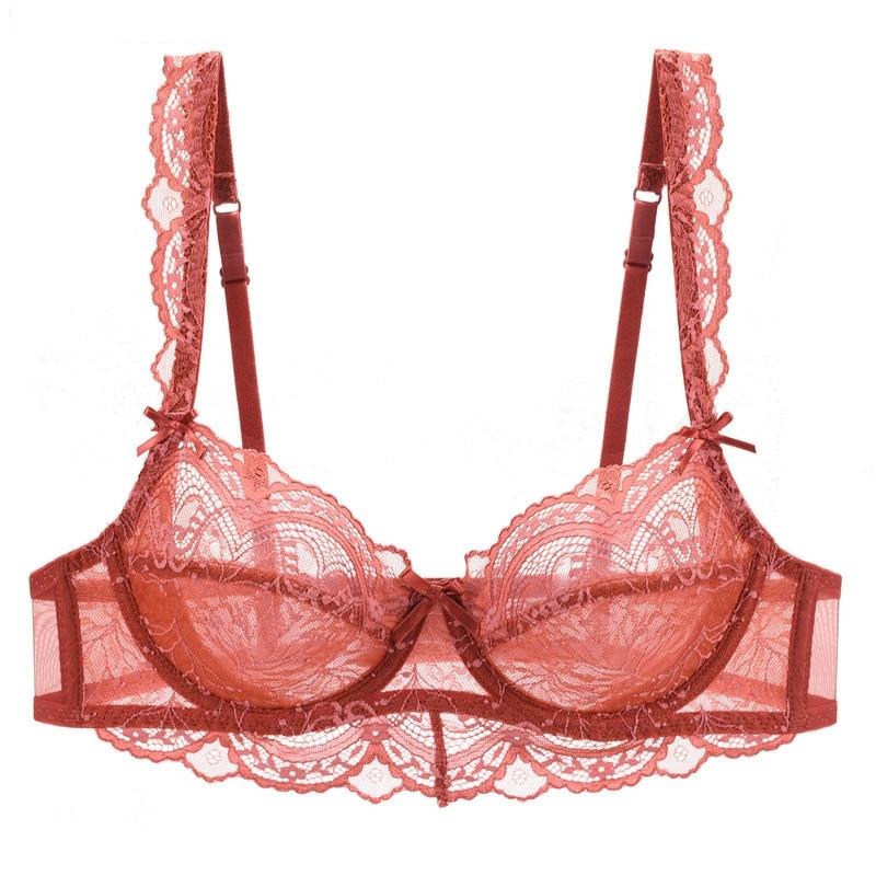 Soutien-gorge à armatures, dentelle raffinée et bretelles décoratives