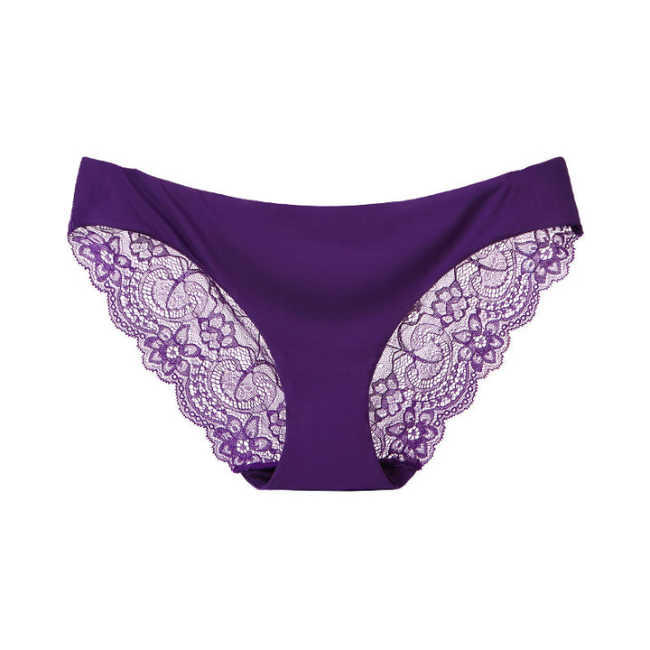 Culottes à finitions en dentelle