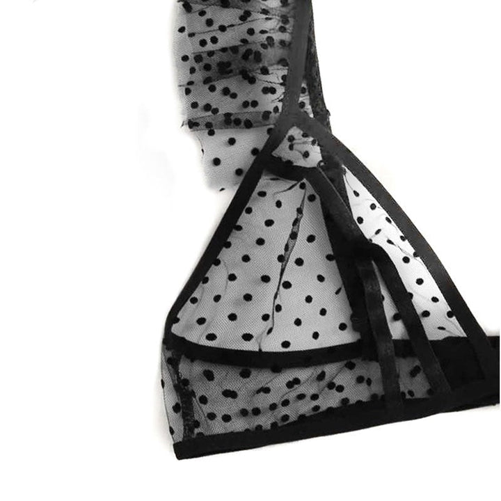Ensemble de lingerie en résille