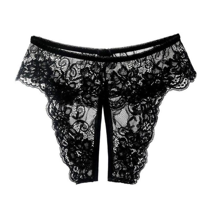 Culottes en dentelle à découpe décorative