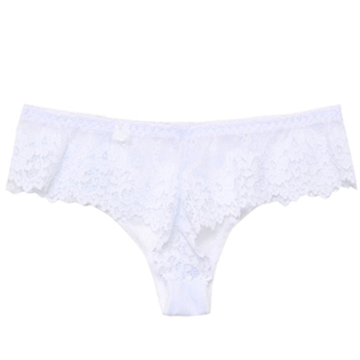 Culottes en dentelle à volant