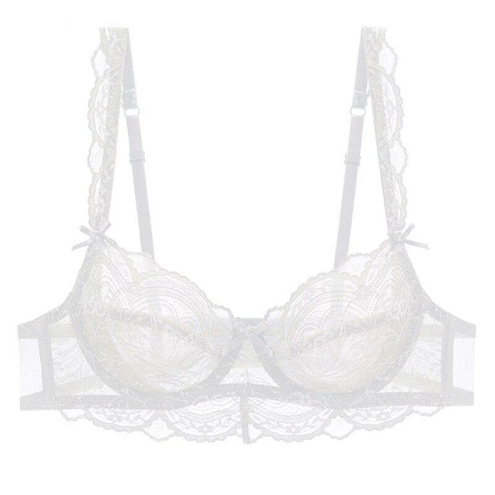 Soutien-gorge en dentelle à volants