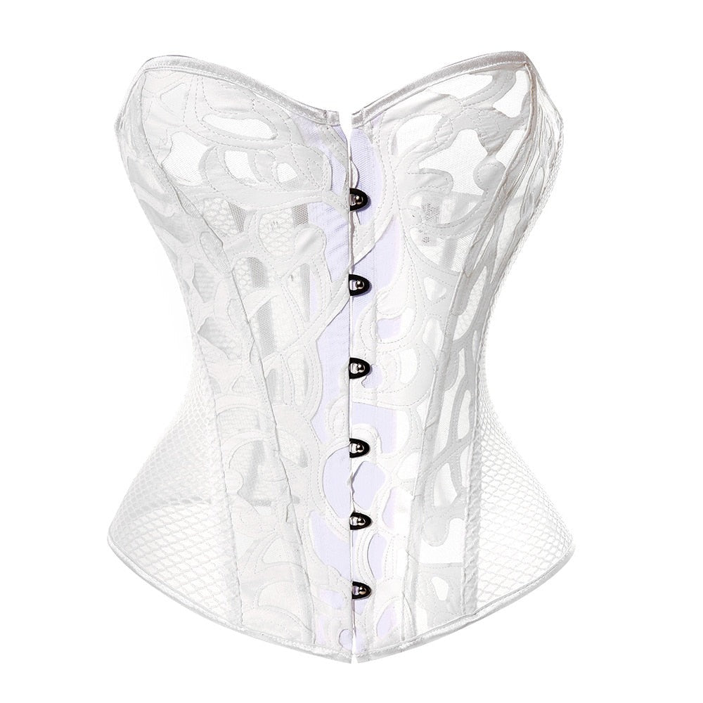 Corset à motif ornemental raffiné