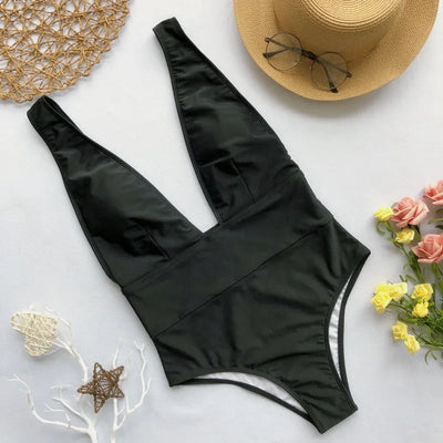 Maillot de bain échancré