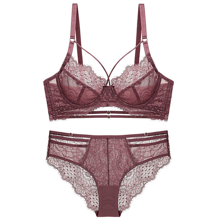 Ensemble de lingerie à brides décoratives