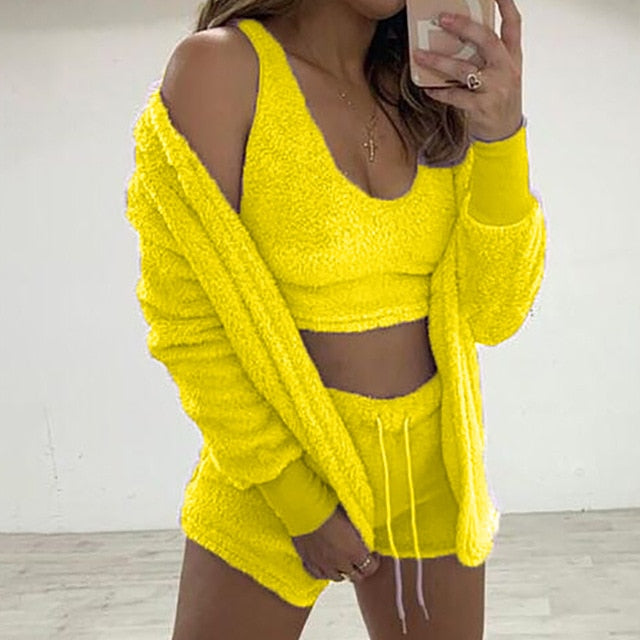 Ensemble en maille 3 pièces