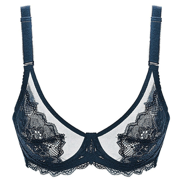 Soutien-gorge en dentelle à broderie décorative