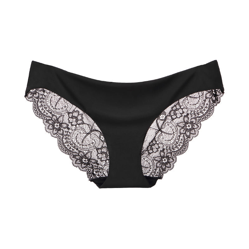 Culottes à finitions en dentelle