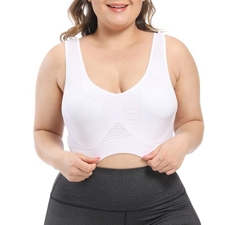 Soutien-gorge sans coutures à ornement ajouré