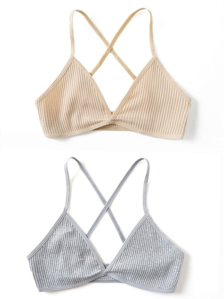 Soutien-gorge triangle, lot de 2