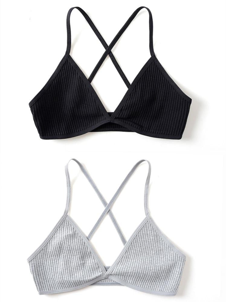Soutien-gorge triangle, lot de 2