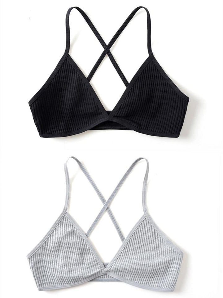 Soutien-gorge triangle, lot de 2