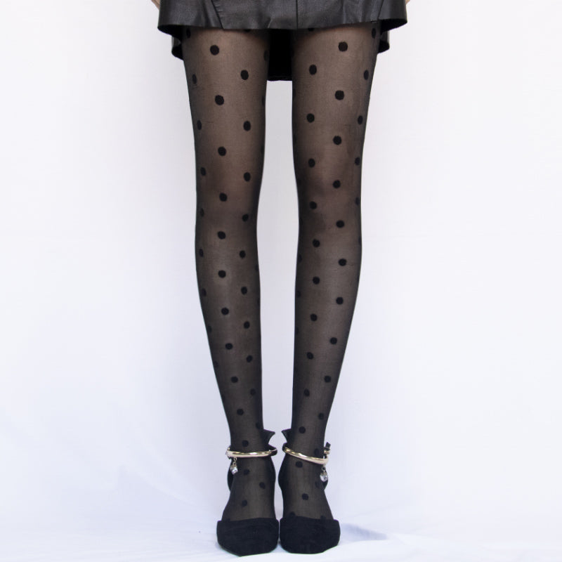 Collants à motifs