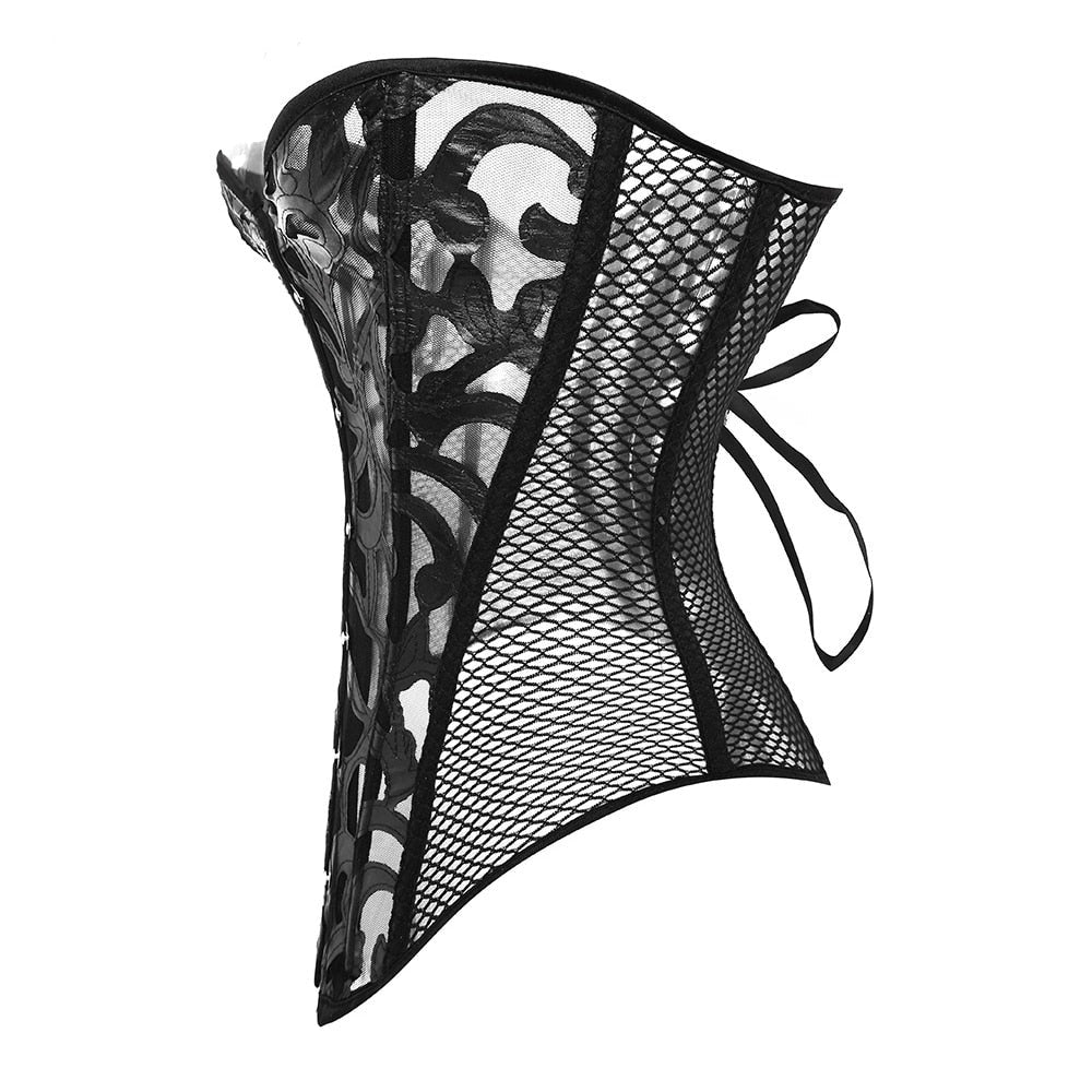 Corset à motif ornemental raffiné