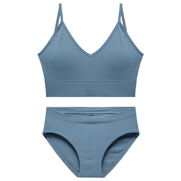 Ensemble de lingerie de sport sans coutures