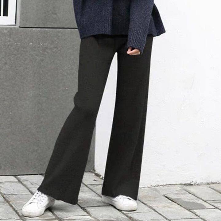 Pantalon ample en maille