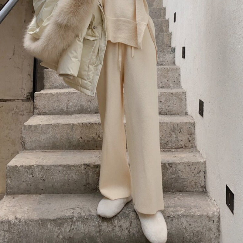 Pantalon ample coupe droite