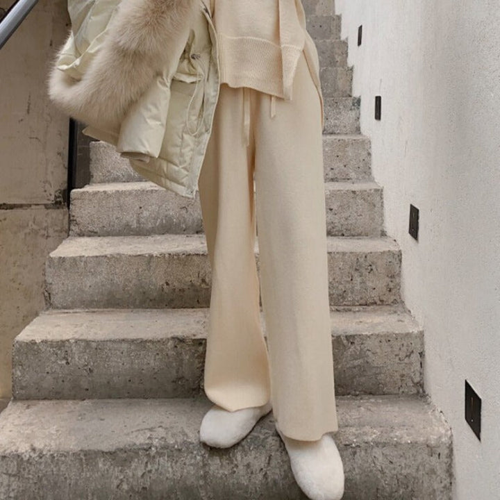 Pantalon ample coupe droite