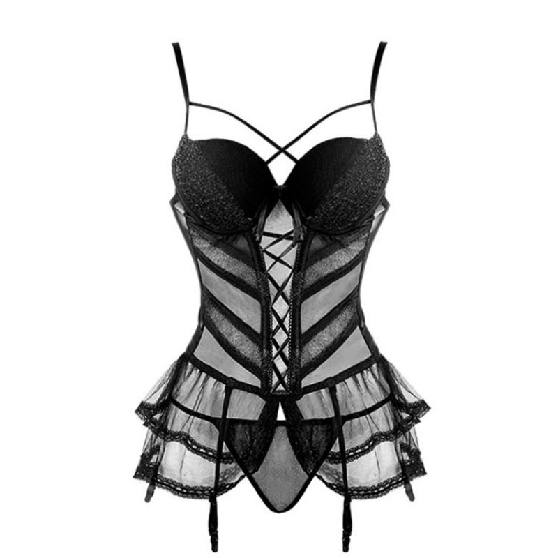Corset subtil en dentelle