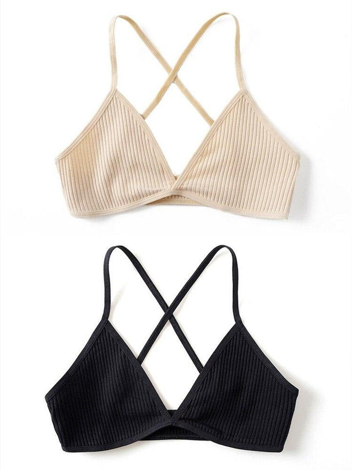 Soutien-gorge triangle, lot de 2