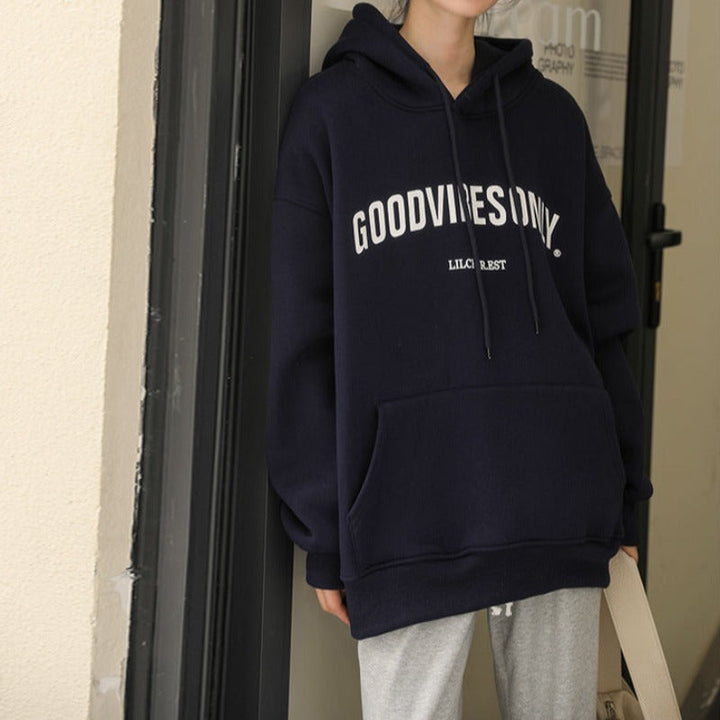 Sweat-shirt oversize à capuche