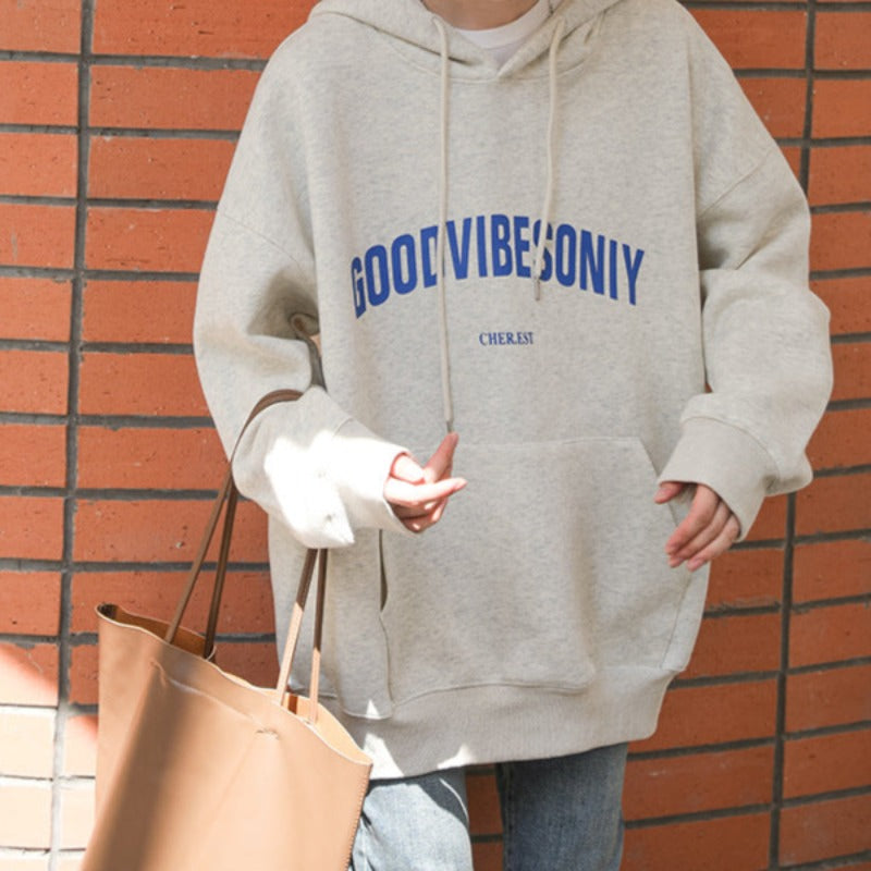Sweat-shirt oversize à capuche