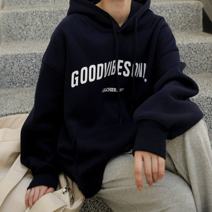 Sweat-shirt oversize à capuche