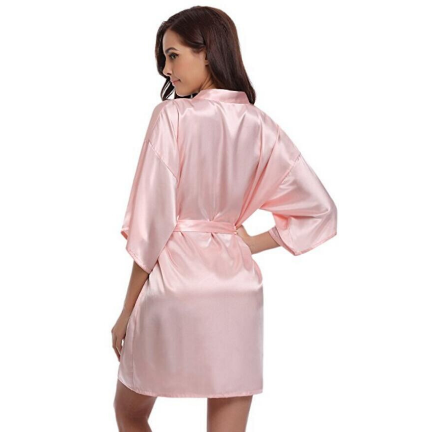 Peignoir en satin