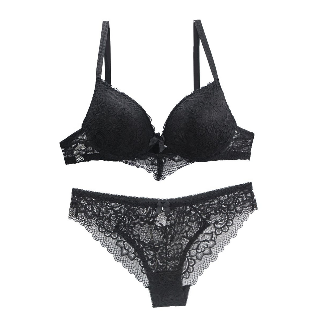 Ensemble de lingerie en dentelle push-up